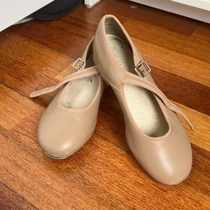 Tan Capezio Tap Shoes